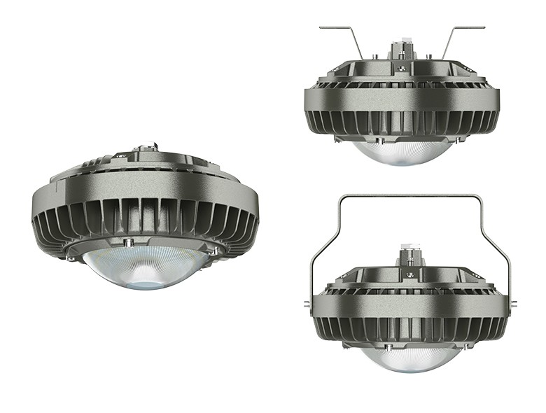 Zone 2 80-120W Explosion proof Floodlight Round Glass OHBF8127