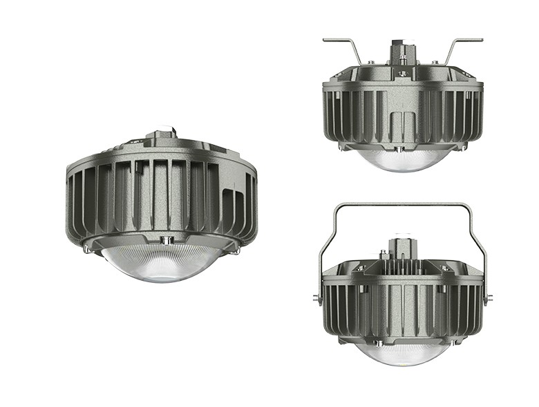 Zone 2 10-60W Explosion proof Floodlight Round Glass OHBF811
