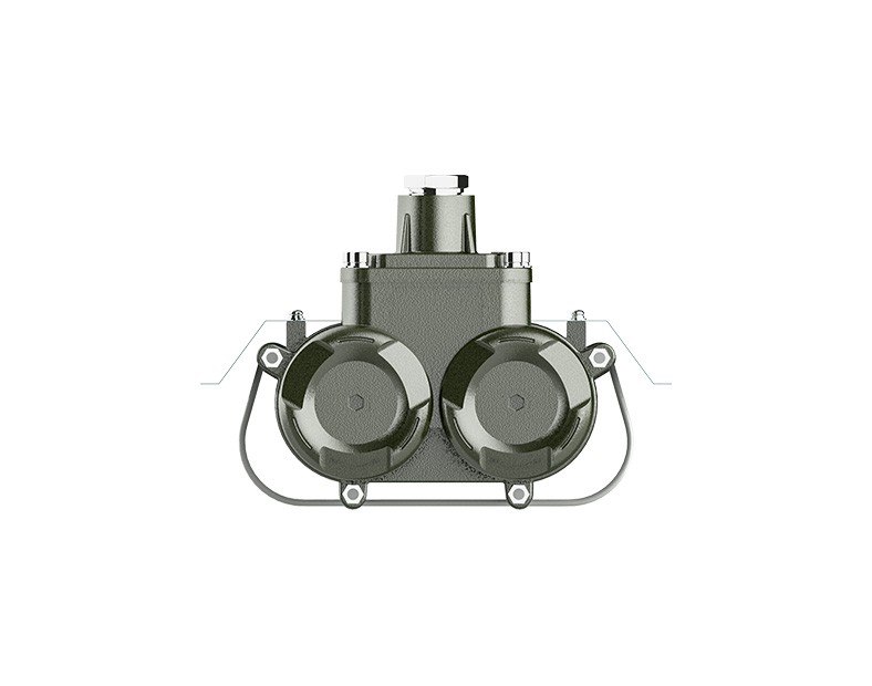 OHBF8197 (2*18/2*36W) (Double Tube) Explosion proof linear light