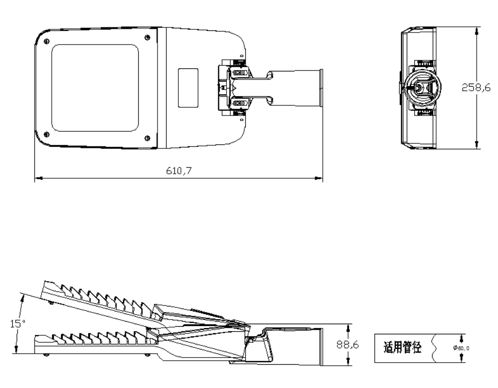 60W Street light
