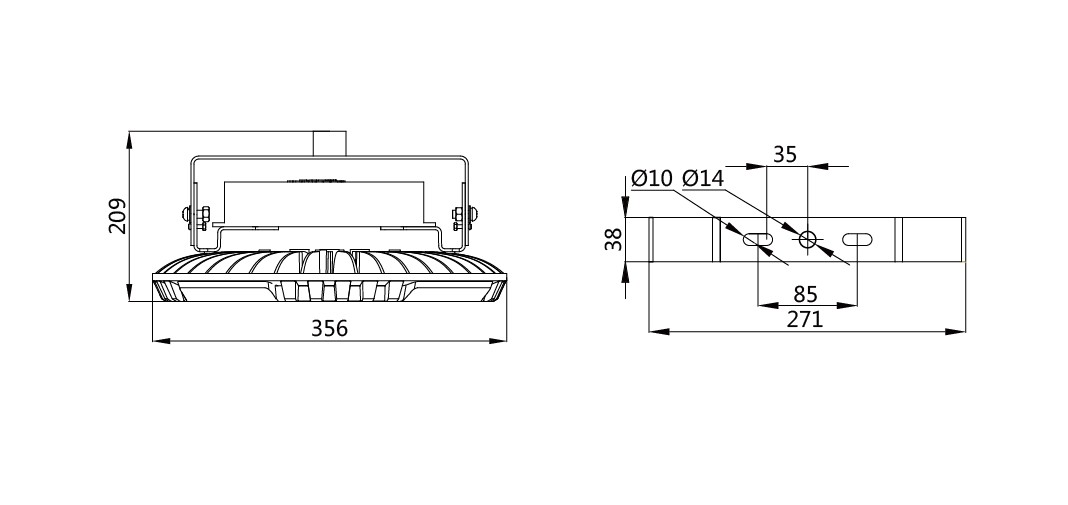 explosion proof led high bay lighting