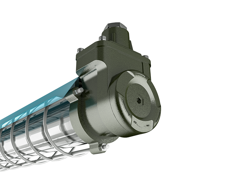 OHBF8197 (18/36W) (Single Tube) Explosion proof linear light