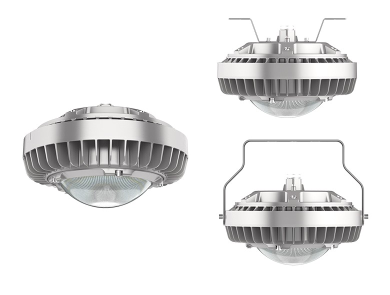 Zone 2 80-120W Explosion proof Floodlight Round Glass OHBF8127