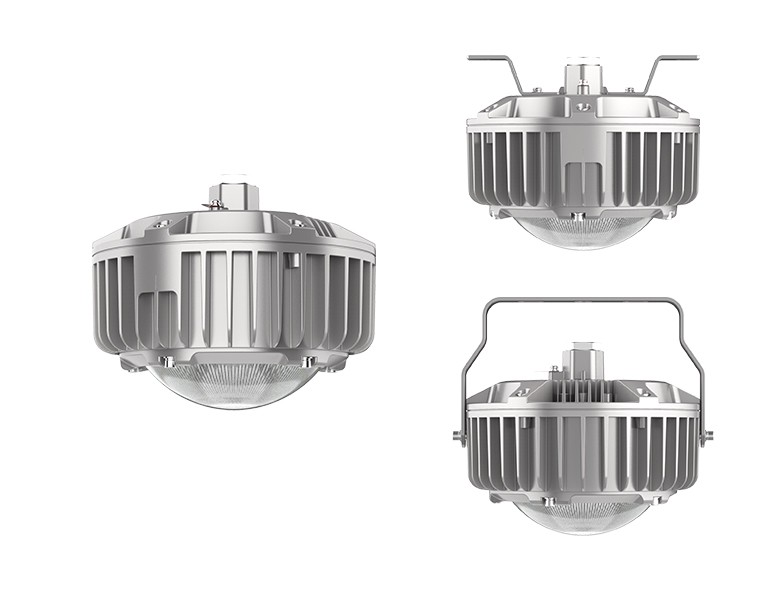 Zone 2 10-60W Explosion proof Floodlight Round Glass OHBF811